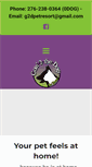 Mobile Screenshot of g2dpetresort.com